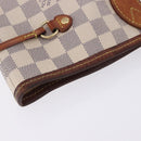 LOUIS VUITTON Damier Azur Neverfull MM Tote Bag N41605 LV Auth 204358-16