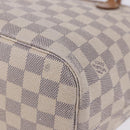 LOUIS VUITTON Damier Azur Neverfull MM Tote Bag N41605 LV Auth 204358-24