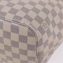 LOUIS VUITTON Damier Azur Neverfull MM Tote Bag N41605 LV Auth 204358-26