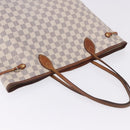 LOUIS VUITTON Damier Azur Neverfull MM Tote Bag N41605 LV Auth 204358-15