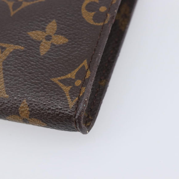 LOUIS VUITTON Monogram Bucket PM Accessory Pouch LV Auth 204359