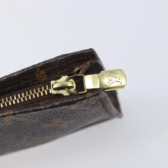 LOUIS VUITTON Monogram Bucket PM Accessory Pouch LV Auth 204359