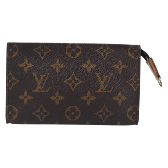 LOUIS VUITTON Monogram Bucket PM Accessory Pouch LV Auth 204359