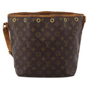 LOUIS VUITTON Monogram Petit Noe Shoulder Bag M42226 LV Auth 204362-3
