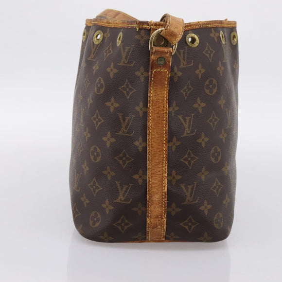 LOUIS VUITTON Monogram Petit Noe Shoulder Bag M42226 LV Auth 204362
