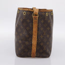 LOUIS VUITTON Monogram Petit Noe Shoulder Bag M42226 LV Auth 204362-5