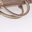 Miu Miu Hand Bag Vitellolux 2way Pink Gold Auth 204364A-8