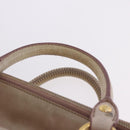 Miu Miu Hand Bag Vitellolux 2way Pink Gold Auth 204364A-14