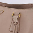 PRADA Galleria Hand Bag Safiano Pink Gold Auth 204365-20