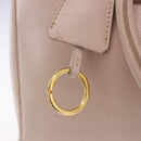 PRADA Galleria Hand Bag Safiano Pink Gold Auth 204365-30