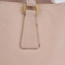 PRADA Galleria Hand Bag Safiano Pink Gold Auth 204365-3