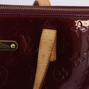 LOUIS VUITTON Monogram Vernis Bellevue PM Hand Bag Violet M93584 LV Auth 204368V-9