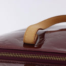LOUIS VUITTON Monogram Vernis Bellevue PM Hand Bag Violet M93584 LV Auth 204368V-18