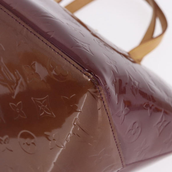 LOUIS VUITTON Monogram Vernis Bellevue PM Hand Bag Violet M93584 LV Auth 204368V