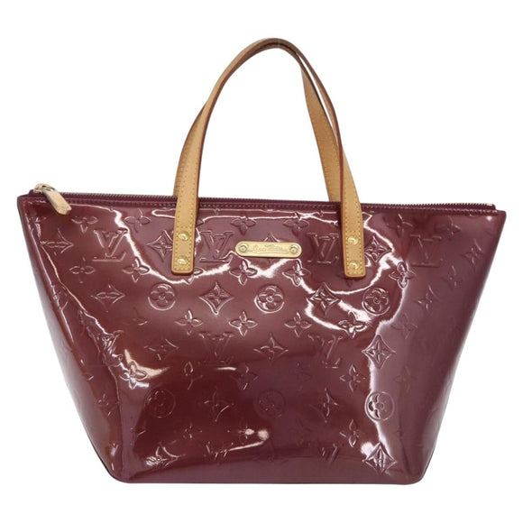 LOUIS VUITTON Monogram Vernis Bellevue PM Hand Bag Violet M93584 LV Auth 204368V