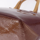 LOUIS VUITTON Monogram Vernis Bellevue PM Hand Bag Violet M93584 LV Auth 204368V-23