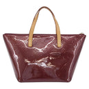 LOUIS VUITTON Monogram Vernis Bellevue PM Hand Bag Violet M93584 LV Auth 204368V-2