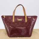 LOUIS VUITTON Monogram Vernis Bellevue PM Hand Bag Violet M93584 LV Auth 204368V-12