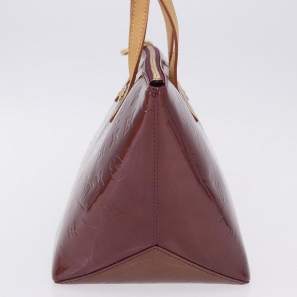 LOUIS VUITTON Monogram Vernis Bellevue PM Hand Bag Violet M93584 LV Auth 204368V