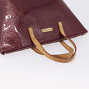 LOUIS VUITTON Monogram Vernis Bellevue PM Hand Bag Violet M93584 LV Auth 204368V-14