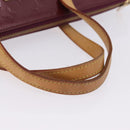 LOUIS VUITTON Monogram Vernis Bellevue PM Hand Bag Violet M93584 LV Auth 204368V-8