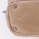 Miu Miu Hand Bag Leather 2way Pink Silver Auth 204371A-7