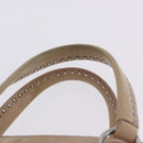 Miu Miu Hand Bag Leather 2way Pink Silver Auth 204371A-15