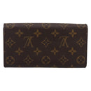 LOUIS VUITTON Monogram Portefeuille Sarah Long Wallet M61734 LV Auth 204373-2