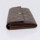 LOUIS VUITTON Monogram Portefeuille Sarah Long Wallet M61734 LV Auth 204373-3