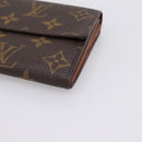 LOUIS VUITTON Monogram Portefeuille Sarah Long Wallet M61734 LV Auth 204373-7