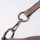 SAINT LAURENT Naja Shoulder Bag Leather Pink Silver Auth 204375-17