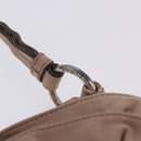 SAINT LAURENT Naja Shoulder Bag Leather Pink Silver Auth 204375-18