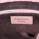 SAINT LAURENT Naja Shoulder Bag Leather Pink Silver Auth 204375-26
