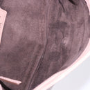SAINT LAURENT Naja Shoulder Bag Leather Pink Silver Auth 204375-10