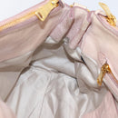 Miu Miu Hand Bag Vitellolux 2way Pink Gold Auth 204377A-21
