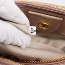 Miu Miu Hand Bag Vitellolux 2way Pink Gold Auth 204377A-12