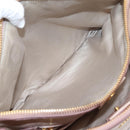 Miu Miu Hand Bag Vitellolux 2way Pink Gold Auth 204377A-27