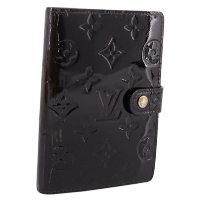 LOUIS VUITTON Monogram Vernis Agenda PM Cover Amarante R21026 LV Auth 204380A