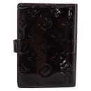 LOUIS VUITTON Monogram Vernis Agenda PM Cover Amarante R21026 LV Auth 204380A-2