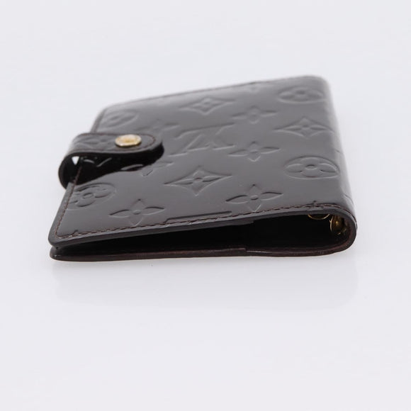LOUIS VUITTON Monogram Vernis Agenda PM Cover Amarante R21026 LV Auth 204380A