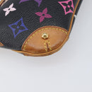 LOUIS VUITTON Monogram Multicolor Pochette Mila MM Black M60097 LV Auth 204383V-16