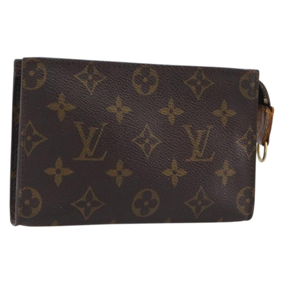 LOUIS VUITTON Monogram Bucket PM Accessory Pouch LV Auth 204384