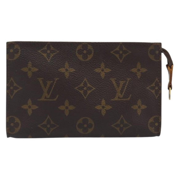 LOUIS VUITTON Monogram Bucket PM Accessory Pouch LV Auth 204384