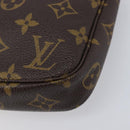 LOUIS VUITTON Monogram Pochette Accessoires Pouch M51980 LV Auth 204385-16