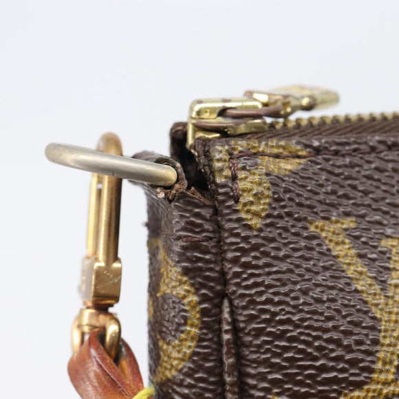 LOUIS VUITTON Monogram Pochette Accessoires Pouch M51980 LV Auth 204385