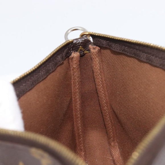 LOUIS VUITTON Monogram Pochette Accessoires Pouch M51980 LV Auth 204385