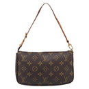 LOUIS VUITTON Monogram Pochette Accessoires Pouch M51980 LV Auth 204385-2