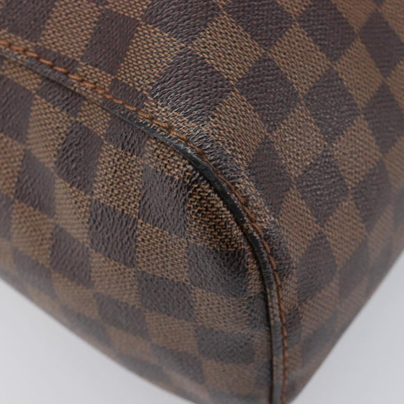 LOUIS VUITTON Damier Ebene Portobello PM Shoulder Bag N41184 LV Auth 204397