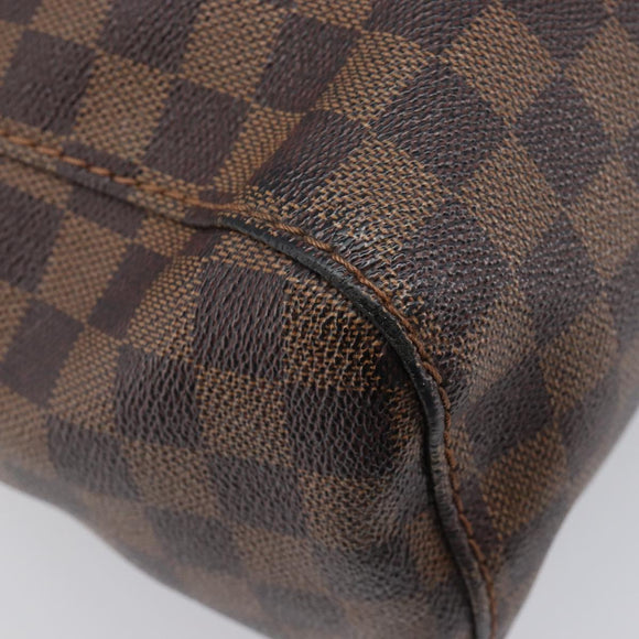 LOUIS VUITTON Damier Ebene Portobello PM Shoulder Bag N41184 LV Auth 204397
