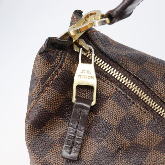 LOUIS VUITTON Damier Ebene Portobello PM Shoulder Bag N41184 LV Auth 204397